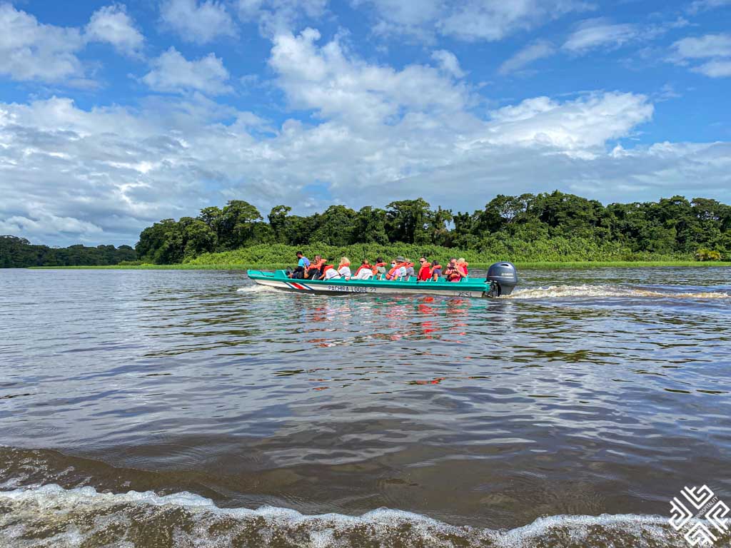 boat tour of the Tortuguero National Park in Costa Rica